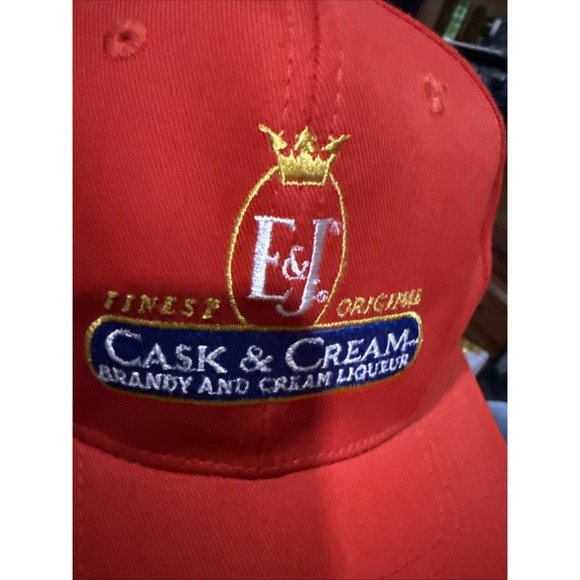 E&J Cask and Cream snapback hat sku7 - Brandy and Cream Liqueur Vintage 90's - Picture 2 of 4